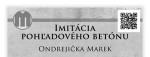 Pohľadový betón, murárske práce – fotka 4